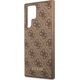 Guess Etui Guess GUHCS22LG4GFBR Samsung Galaxy S22 Ultra brązowy/brown hard case 4G Metal Gold Logo 9857025 3666339042738
