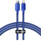 Kabel USB Baseus USB-C - Lightning 1.2 m Niebieski (baseus_20220224141920) 9895755 6932172602758