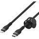 Kabel USB Belkin USB-C - Lightning 3 m Czarny (CAA011BT3MBK) 9895819 745883832552