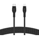 Kabel USB Belkin USB-C - Lightning 3 m Czarny (CAA011BT3MBK) 9895819 745883832552