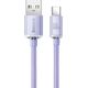 Kabel USB Baseus USB-A - USB-C 1.2 m Fioletowy (baseus_20220224125446) 9900305 6932172602826
