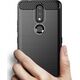 Hurtel Carbon Case elastyczne etui pokrowiec Nokia 2.4 czarny 9902432 9145576232170