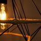 Lampa wisząca Mdeco Druciana LAMPA wisząca ELM8802/1 ZWIS - 06 MDECO metalowa OPRAWA industrialny ZWIS loftowy czarny 9927114 5902021249558