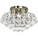 Lampa sufitowa Mdeco LAMPA sufitowa ELM6773/4 21QG MDECO kryształowa OPRAWA glamour mosiądz 9935154 5902021245970