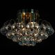 Lampa sufitowa Mdeco LAMPA sufitowa ELM6773/4 21QG MDECO kryształowa OPRAWA glamour mosiądz 9935154 5902021245970