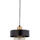Lampa wisząca Sigma LAMPA wisząca POKER 32060 Sigma loftowa OPRAWA okrągły ZWIS metalowy czarny złoty 9937335 5907554413179