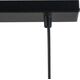 Lampa wisząca Sigma Metalowy żyrandol MARS Sigma regulowany żyrandol czarny 9937423 5907554416149