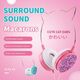 Słuchawki Partner Tele.com Słuchawki nagłowne CAT EAR model YLFS-22 Jack 3,5mm złote 9940214 5903396142185
