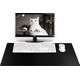 Podkładka Partner Tele.com Podkładka pod klawiaturę i mysz dla graczy 700x300x2mm / czarny 9943221 5901737992840