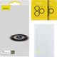 Baseus Baseus 2x szkło hartowane 0,3 mm na cały aparat obiektyw iPhone 13 Pro Max / iPhone 13 Pro (SGQK000102) 10014514 6932172601232