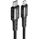 Kabel USB Acefast USB-C - Lightning 1.2 m Czarny (6974316280484) 10018006 6974316280484