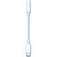 Kabel USB 2GO USB-C - mini Jack 3.5 mm 0.2 m Biały (797008) 10034975 4010425970082