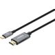Kabel USB Manhattan USB-C - HDMI 2 m Czarny (153607) 10035027 766623153607