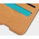 Nillkin Nillkin Qin Case etui do Xiaomi Poco X4 Pro 5G osłona na aparat kabura pokrowiec obudowa z klapką brązowy 10062387 6902048234987