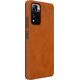 Nillkin Nillkin Qin Case etui do Xiaomi Poco X4 Pro 5G osłona na aparat kabura pokrowiec obudowa z klapką brązowy 10062387 6902048234987