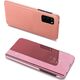 Hurtel Clear View Case futerał etui z klapką Samsung Galaxy A03s (166,5) różowy 10062416 9145576241288