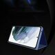Hurtel Clear View Case futerał etui z klapką Samsung Galaxy S22+ (S22 Plus) różowy 10062492 9145576240908