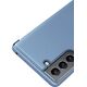 Hurtel Clear View Case futerał etui z klapką Samsung Galaxy S22+ (S22 Plus) niebieski 10062493 9145576240915
