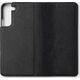 Ringke Ringke Folio Signature skórzane etui z klapką do Samsung Galaxy S22+ (S22 Plus) czarny (FSS118R262) 10062510 8809848202810