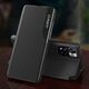 Clear View Eco Leather View Case elegancki futerał etui z klapką i funkcją podstawki Xiaomi Poco X4 NFC 5G czerwony 10063562 9145576241400