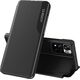 Clear View Eco Leather View Case elegancki futerał etui z klapką i funkcją podstawki Xiaomi Poco X4 NFC 5G czarny 10063565 9145576241424