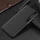 Clear View Eco Leather View Case elegancki futerał etui z klapką i funkcją podstawki Xiaomi Poco X4 NFC 5G czarny 10063565 9145576241424