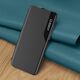 Clear View Eco Leather View Case elegancki futerał etui z klapką i funkcją podstawki Xiaomi Poco X4 NFC 5G czarny 10063565 9145576241424