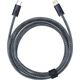 Kabel USB Baseus USB-C - Lightning 2 m Szary (CALD000116) 10065013 6932172605841