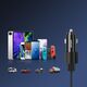 Ładowarka Joyroom Joyroom samochodowa ładowarka 2 x USB z podświetleniem 24W czarny (JR-CL10) 10065328 6941237177537