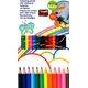 Topwrite Topwrite - Zestaw kredek olówkowych 12szt. z temperówką 10074011 8711252319438