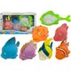LeanToys Zestaw Gumowych Rybek do Kąpieli Strzelają Wodą 10074179 5907625587112