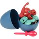 LeanToys Zestaw Dinozaur Parasaurolophus z Jajkiem DIY Śrubokręt 10074213 5904665992517