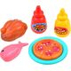 LeanToys Kuchenka Mikrofalowa Akcesoria Pizza Kurczak Na Baterie 10074259 5907625586740