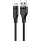 Kabel USB Acefast USB-A - USB-C 1.2 m Czarny (6974316280866) 10119020 6974316280866