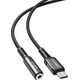 Adapter USB Acefast C1-07 black USB-C - Jack 3.5mm Czarny  (6974316280606) 10119027 6974316280606