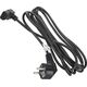 Kabel zasilający Maclean Kabel zasilający kątowy Maclean MCTV-854 3 pin 3m wtyk EU 10147711 5902211125006
