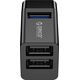 HUB USB Orico Mini hub 3x USB-A 2.0 (MINI-U32L-BK-BP) 10166008 6954301192299
