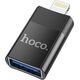 Adapter USB Hoco UA17 Lightning - USB Czarny  (6931474761989 [17891835]) 10179018 6931474761989