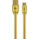 Kabel USB WK Design USB-A - USB-C 1 m Złoty (6941027620670) 10179319 6941027620670