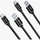 Kabel USB Dudao USB-A - USB-C 1 m Czarny (6973687242273) 10179462 6973687242275