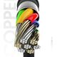 Kabel USB Dudao USB-A - USB-C 1 m Czarny (6973687242273) 10179462 6973687242275