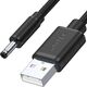 Kabel USB Unitek USB-A - DC 3.5 mm 1 m Czarny (Y-C495BK) 10331282 4894160018502