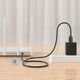 Kabel USB Unitek USB-A - DC 3.5 mm 1 m Czarny (Y-C495BK) 10331282 4894160018502