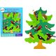 LeanToys Drewniane Drzewo Ptaki Leśne DIY Klocki Drewniane Puzzle Trójwymiarowa 10350075 5904665990087