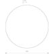 Kinkiet Nowodvorski Czarny kinkiet minimalistyczny Ring 7636 LED 12W 3000K salonowy 10360780 5903139763691