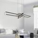 Lampa wisząca Trio Czarny zwis ledowy Salinas 320310332 ramki 34W 3000K nad łóżko 10484272 4017807487923