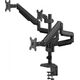 Ergo Office Uchwyt biurkowy na 3 monitory 17" - 30" (ER-408B) 10484931 5902211119685
