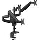 Ergo Office Uchwyt biurkowy na 3 monitory 17" - 30" (ER-408B) 10484931 5902211119685