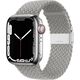 Crong Crong Wave Band Pleciony pasek do Apple Watch 38/40/41 mm (jasny szary) 10506254 5904310701532