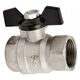 Hydroland ZAWÓR KULOWY WODNY 1/2" MOTYL TYTAN W/W // ZKW-15-WW-M-H-TYTAN 10587966 5900308734384